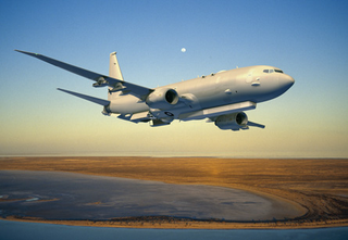 Illustration for article titled Exclusive: P-8 Poseidon Flies With Shadowy Radar System Attached